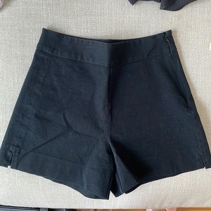 Black High Waist shorts